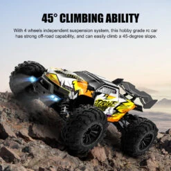 High Speed Brushless RC Racing Car 1/14 Fast RTR Off-Road Truck Electric Powered Remote Control Car 18 High Speed Brushless RC Racing Car 1/14 Fast RTR Off-Road Truck Electric Powered Remote Control Car -Sun Baby Sales Store High Speed RC Truck