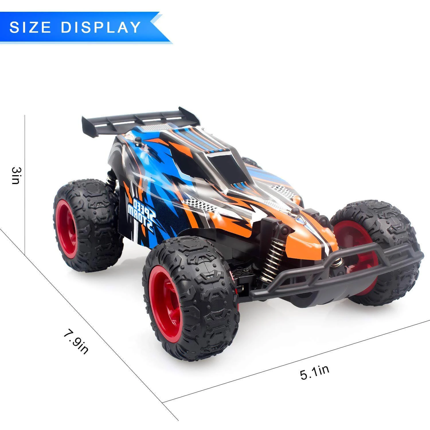 RC Car For Kids - 2.4 GHZ High Speed Racing Car Toy Remote Control Rc Car For Boy Girl Gift 5 RC Car For Kids - 2.4 GHZ High Speed Racing Car Toy Remote Control Rc Car For Boy Girl Gift - Image 5