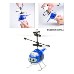 Induction RC Helicopter Flying Toys Cartoon Remote Control Drone Kids Plane Toys -Sun Baby Sales Store Induction RC Helicopter Toy 2
