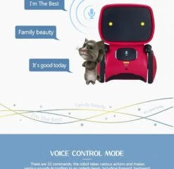 Newest Intelligent Induction Robot Voice Interactive Early Educational RC Speech Recognition Toy 25 Newest Intelligent Induction Robot Voice Interactive Early Educational RC Speech Recognition Toy -Sun Baby Sales Store IntelligentInductionRobots 11