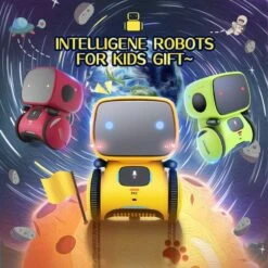 Newest Intelligent Induction Robot Voice Interactive Early Educational RC Speech Recognition Toy 27 Newest Intelligent Induction Robot Voice Interactive Early Educational RC Speech Recognition Toy -Sun Baby Sales Store IntelligentInductionRobots 15