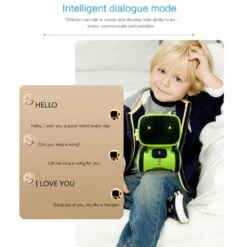 Newest Intelligent Induction Robot Voice Interactive Early Educational RC Speech Recognition Toy 21 Newest Intelligent Induction Robot Voice Interactive Early Educational RC Speech Recognition Toy -Sun Baby Sales Store IntelligentInductionRobots 5