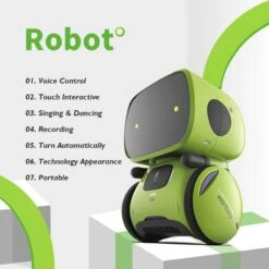 Newest Intelligent Induction Robot Voice Interactive Early Educational RC Speech Recognition Toy 17 Newest Intelligent Induction Robot Voice Interactive Early Educational RC Speech Recognition Toy -Sun Baby Sales Store IntelligentInductionRobots 7