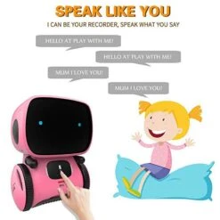 Newest Intelligent Induction Robot Voice Interactive Early Educational RC Speech Recognition Toy 20 Newest Intelligent Induction Robot Voice Interactive Early Educational RC Speech Recognition Toy -Sun Baby Sales Store IntelligentInductionRobots 8