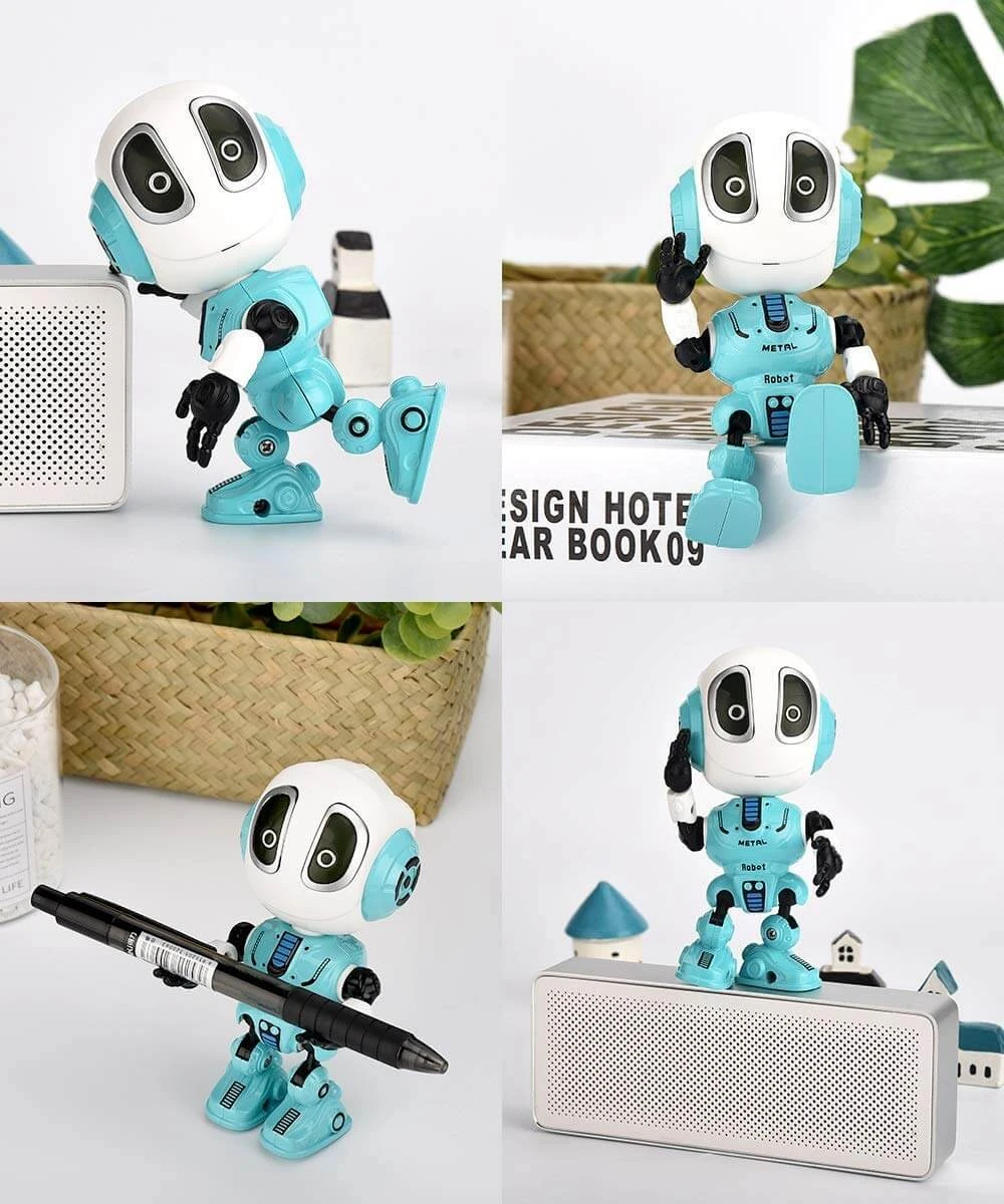 Interactive Voice Robot Intelligent Recording Alloy Gesture Touch Talking Robot Mini Electronic Doll 8 Interactive Voice Robot Intelligent Recording Alloy Gesture Touch Talking Robot Mini Electronic Doll - Image 8