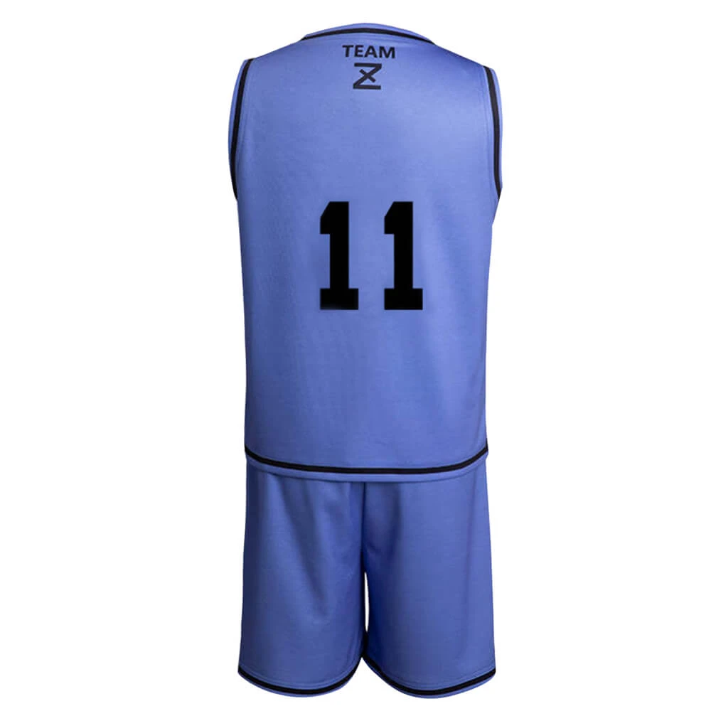 Blue Lock Jersey Shorts Isagi Yoichi Football Training Uniform Blue Lock #11 Sportwear Adult Cosplay Costume 2 Blue Lock Jersey Shorts Isagi Yoichi Football Training Uniform Blue Lock #11 Sportwear Adult Cosplay Costume - Image 2