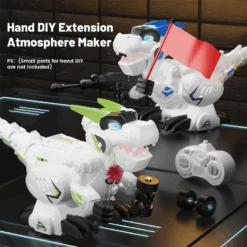 2.4G Remote Control Dinosaur Intelligent Induction Dinosaur Recording Kids Interactive Early Education Toy 19 2.4G Remote Control Dinosaur Intelligent Induction Dinosaur Recording Kids Interactive Early Education Toy -Sun Baby Sales Store JJRC R25 Intelligent Induction Remote Control Dinosaur Model Electric Robot Children Programming Sci.jpg 4