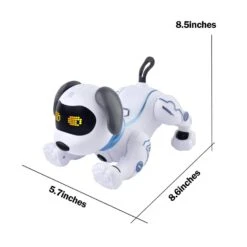 K16A Electronic Pets Remote Control Programable Robot Stunt Intelligent Dog With Sound Interactive 19 K16A Electronic Pets Remote Control Programable Robot Stunt Intelligent Dog With Sound Interactive -Sun Baby Sales Store K16AElectronicPetsRCAnimalProgramableRobot 8
