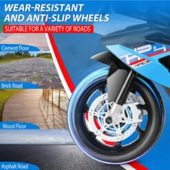 Kids 12V Ride On Motorcycle Battery Powered Electric Ride On Car With LED Lights & Music 15 Kids 12V Ride On Motorcycle Battery Powered Electric Ride On Car With LED Lights & Music -Sun Baby Sales Store Kids 12V Ride on Motorcycle 8