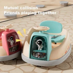 Kids 6V Bumper Cars 360° Spin Ride On Car Battery Power Vehicle With Music Light -Sun Baby Sales Store Kids 6V Bumper Cars 4