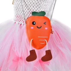 Toddler Fancy Bunny Dress With Headband And Carrot Bag Little Girls Bunny Costume 12 Toddler Fancy Bunny Dress With Headband And Carrot Bag Little Girls Bunny Costume -Sun Baby Sales Store Kids Easter Bunny Tutu Dress 2