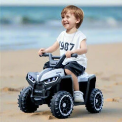6V Kids ATV Dual Motors 4 Wheeler Off-Road Electric ATV Ride On Car Wih Light Music For Boys & Girls -Sun Baby Sales Store Kids Electric ATV 4 Wheeler Car 5
