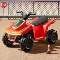 Kids Electric ATV 6V Ride-On Toy With Music Light 4-wheels Dual Drive Car -Sun Baby Sales Store Kids Electric ATV 6V Ride On Toy 6
