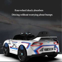 Kids Electric Car With Remote Control Ride On Car W/Rocking Function Light & Music For Boys & Girls 12 Kids Electric Car With Remote Control Ride On Car W/Rocking Function Light & Music For Boys & Girls -Sun Baby Sales Store Kids Electric Car with Remote 4