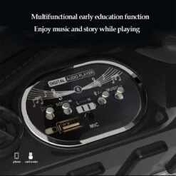 Kids Electric Car With Remote Control Ride On Car W/Rocking Function Light & Music For Boys & Girls 13 Kids Electric Car With Remote Control Ride On Car W/Rocking Function Light & Music For Boys & Girls -Sun Baby Sales Store Kids Electric Car with Remote 6