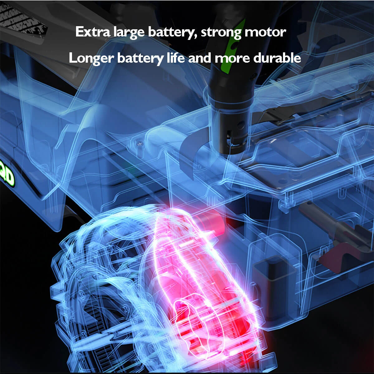 12V Kids Electric Car With Remote 4-Wheel Ride On Car W/ Shovel Light & Music For Boys & Girls 5 12V Kids Electric Car With Remote 4-Wheel Ride On Car W/ Shovel Light & Music For Boys & Girls - Image 5