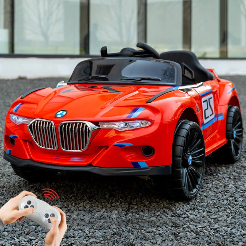 Kids Electric Car With Remote Control Ride On Car W/Rocking Function Light & Music For Boys & Girls 2 Kids Electric Car With Remote Control Ride On Car W/Rocking Function Light & Music For Boys & Girls - Image 2