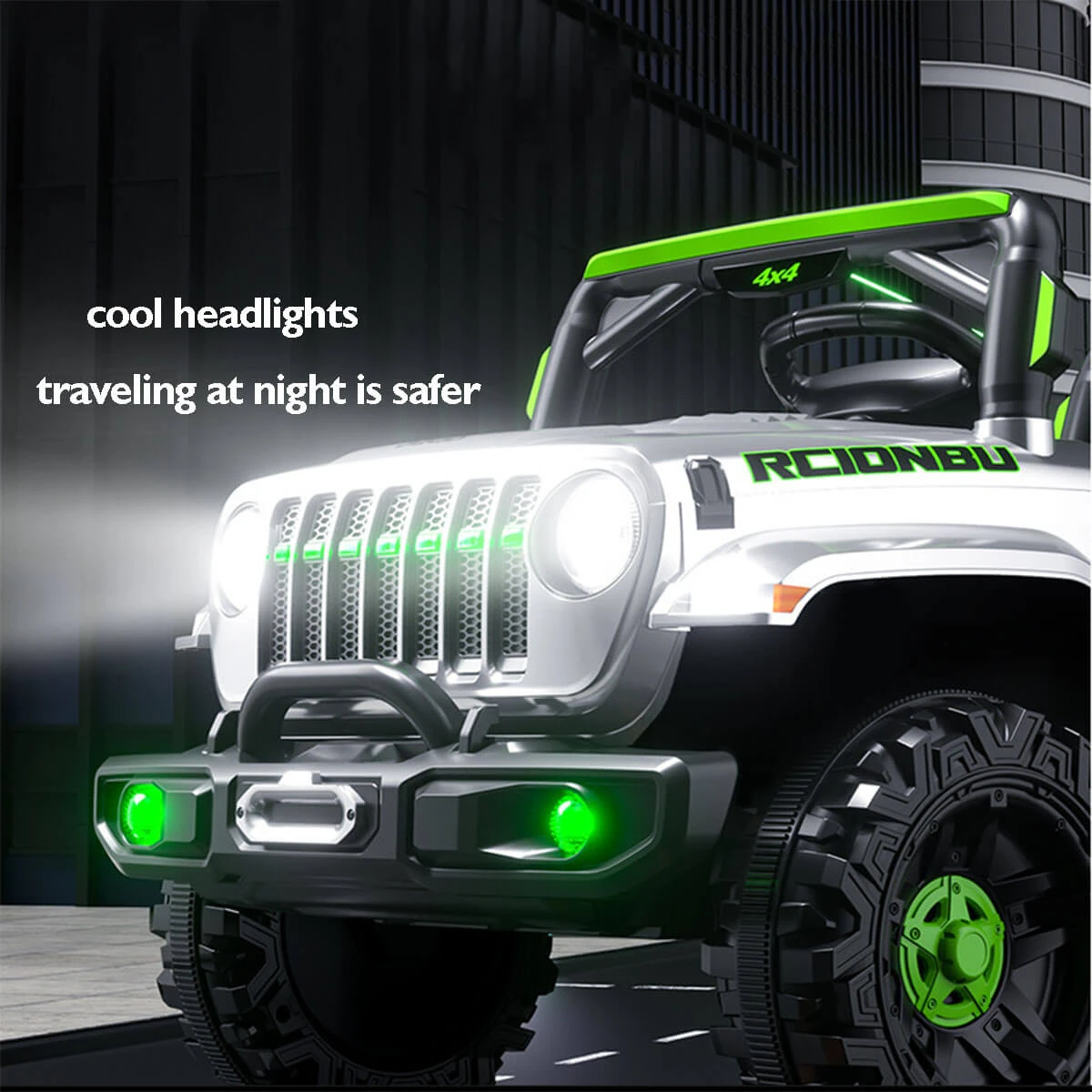 12V Kids Electric Car With Remote 4-Wheel Ride On Car W/ Shovel Light & Music For Boys & Girls 7 12V Kids Electric Car With Remote 4-Wheel Ride On Car W/ Shovel Light & Music For Boys & Girls - Image 7