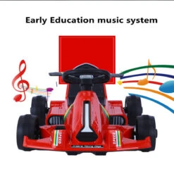 Kids Electric Go Kart With Remote 12V Battery Powered Drift Car Ride On Cars With Music & Light For Boys Girls -Sun Baby Sales Store Kids Electric Go Kart with Remote 2