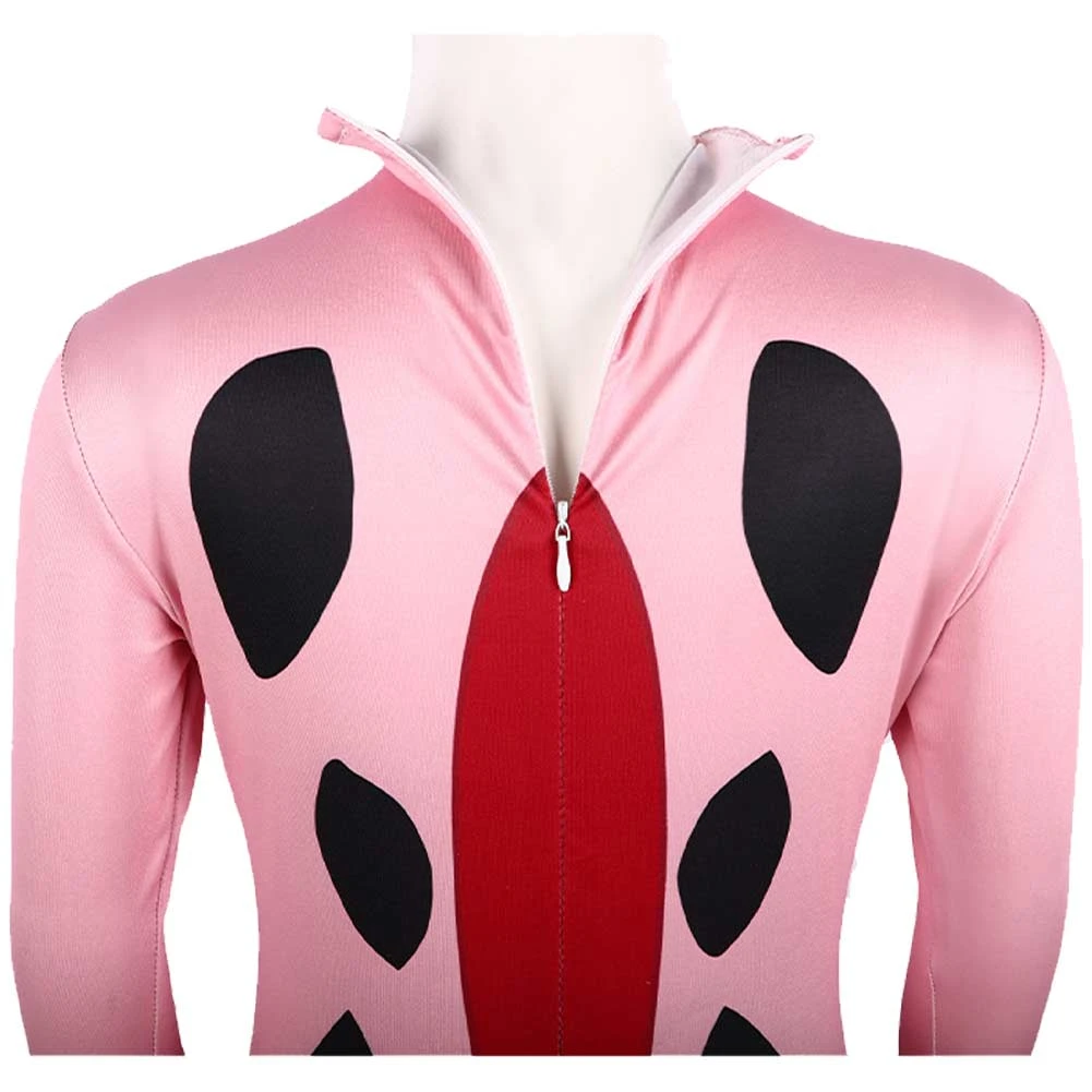 Kids Fat Nuggets Pig Costume Party Halloween Cosplay Jumpsuit With Headgear 4 Kids Fat Nuggets Pig Costume Party Halloween Cosplay Jumpsuit With Headgear - Image 4