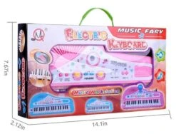 Kids Piano Toy With Keyboard And Microphone, Good Christmas Gift -Sun Baby Sales Store Kids Piano 3