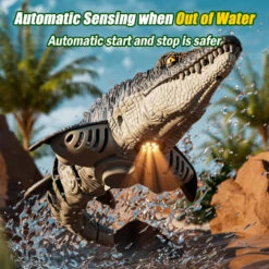 Kids RC Boat 2.4G Remote Control Mosasaur Waterproof Electric Summer Water Toy 22 Kids RC Boat 2.4G Remote Control Mosasaur Waterproof Electric Summer Water Toy -Sun Baby Sales Store Kids RC Boat Remote Control Mosasaur 5