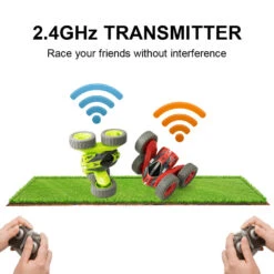 Kid RC Drift Cars 2.4G Remote Control Car Double Side 360 Degrees Stunt Racing Car -Sun Baby Sales Store Kids RC Drift Cars 4