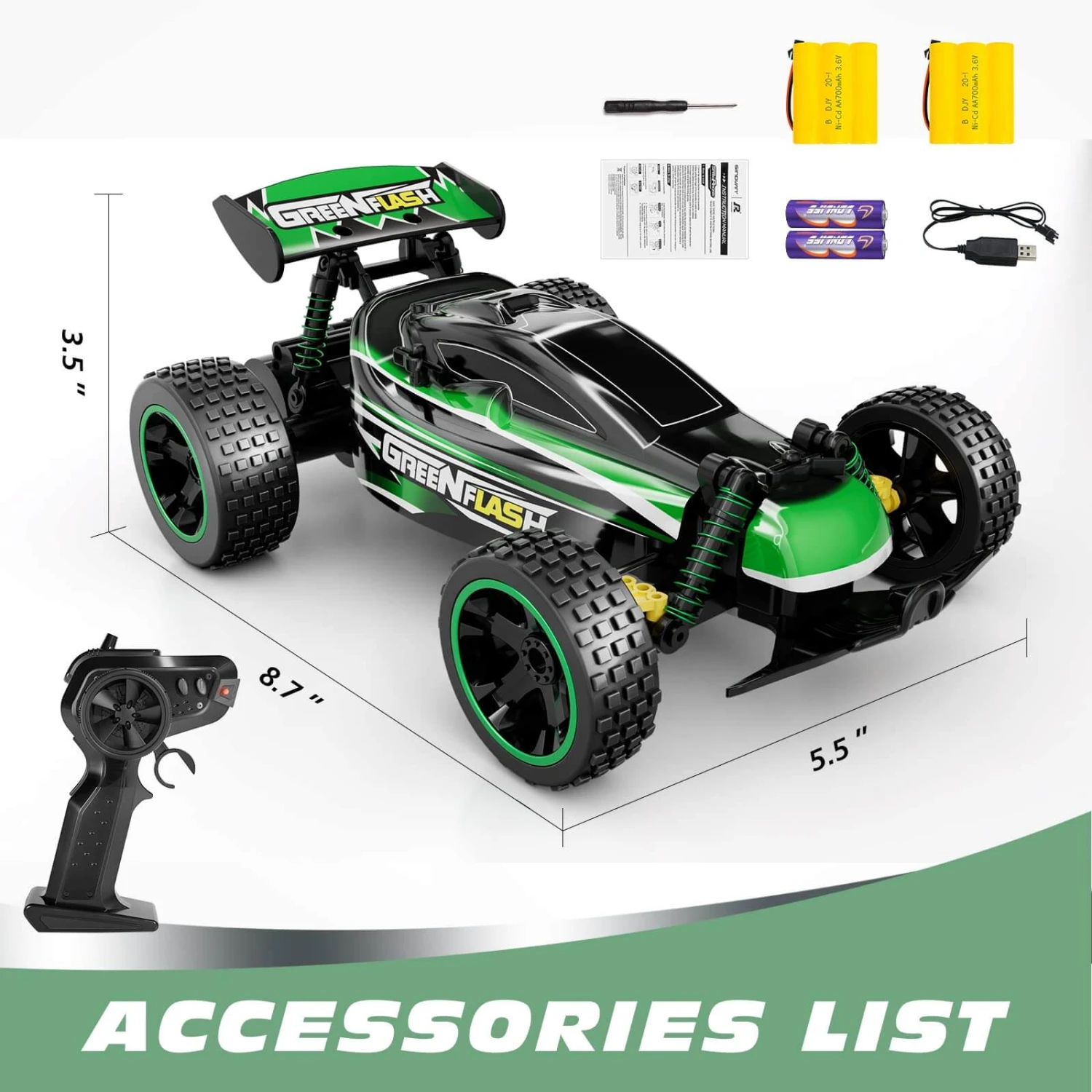 High Speed RC Racing Car 2.4Ghz Remote Control Car For Boys & Girls Best Gift For Kids 8 High Speed RC Racing Car 2.4Ghz Remote Control Car For Boys & Girls Best Gift For Kids - Image 8