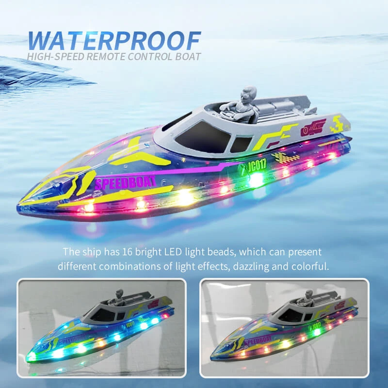 Kids RC Boat 2.4G Remote And Gesture Control 20KM/H Fast Boat Waterproof Toys 6 Kids RC Boat 2.4G Remote And Gesture Control 20KM/H Fast Boat Waterproof Toys - Image 6