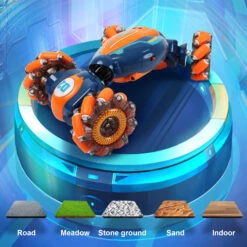 Kids Remote Control Stunt Car 360° Twist Climbing Car 3 Control Methods With Light Music -Sun Baby Sales Store Kids Remote Control Stunt Car 8