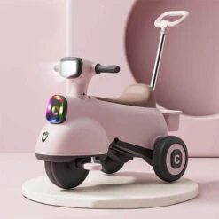 6V Kids Ride On Motorcycle 3-in-1 Electric Motorcycle With Push Handle Battery Powered Ride On Car -Sun Baby Sales Store Kids Ride On Motorcycle 11