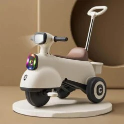 6V Kids Ride On Motorcycle 3-in-1 Electric Motorcycle With Push Handle Battery Powered Ride On Car -Sun Baby Sales Store Kids Ride On Motorcycle 9