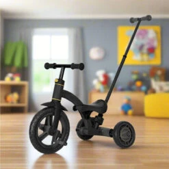 Stroller Bike 4 In 1 Tricycle With Detachable Push Bar Toddler Balance Bike Ride On Toys 14 Stroller Bike 4 In 1 Tricycle With Detachable Push Bar Toddler Balance Bike Ride On Toys -Sun Baby Sales Store Kids Tricycle 2