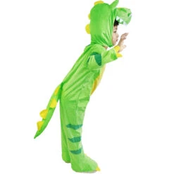 Kids T-Rex Dinosaur Costume Tyrannosaurus Halloween Jumpsuits Stage Party Cos Suits 10 Kids T-Rex Dinosaur Costume Tyrannosaurus Halloween Jumpsuits Stage Party Cos Suits -Sun Baby Sales Store Kids dinosaur cosplay outfit 4