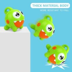 Kids Bubble Toy Little Monster Bubble Maker Automatic Rechargeable Bubble Toy Protable 10 Kids Bubble Toy Little Monster Bubble Maker Automatic Rechargeable Bubble Toy Protable -Sun Baby Sales Store KidsBubbleMachine 1