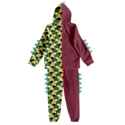 Kids Dinosaur Hoodie And Pants Demon Tanjiro Zenitsu Nezuko Shinobu Giyu Cosplay Suits -Sun Baby Sales Store KidsDemonSlayerHoodieandPants 10