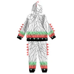 Kids Dinosaur Hoodie And Pants Demon Tanjiro Zenitsu Nezuko Shinobu Giyu Cosplay Suits -Sun Baby Sales Store KidsDemonSlayerHoodieandPants 2