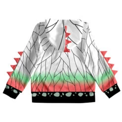 Kids Dinosaur Hoodie And Pants Demon Tanjiro Zenitsu Nezuko Shinobu Giyu Cosplay Suits -Sun Baby Sales Store KidsDemonSlayerHoodieandPants 3