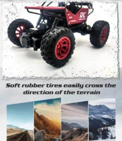 1/18 RC Car 2.4G Off Road Remote Control Truck Buggy Climbing Toy For Kids 25 1/18 RC Car 2.4G Off Road Remote Control Truck Buggy Climbing Toy For Kids -Sun Baby Sales Store KidsRCCarRedYellowBlack 2