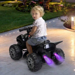 Kids 6V Electric Ride-On ATV Quad Car With Music LED Lights And Spray Device 20 Kids 6V Electric Ride-On ATV Quad Car With Music LED Lights And Spray Device -Sun Baby Sales Store Kids 6V Electric Ride On ATV 1