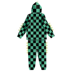 Kids Dinosaur Hoodie And Pants Demon Tanjiro Zenitsu Nezuko Shinobu Giyu Cosplay Suits -Sun Baby Sales Store Kidsdemonslayeroutfit 1