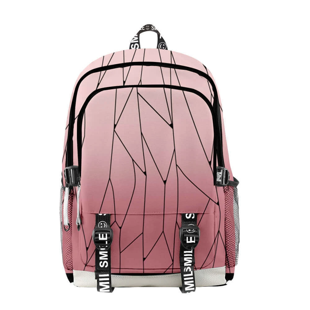 Tanjiro Zenitsu Giyu Backpack Teens And Adults Schoolbag Daypacks Fashion Travel Rucksack For Students 10 Tanjiro Zenitsu Giyu Backpack Teens And Adults Schoolbag Daypacks Fashion Travel Rucksack For Students - Image 10