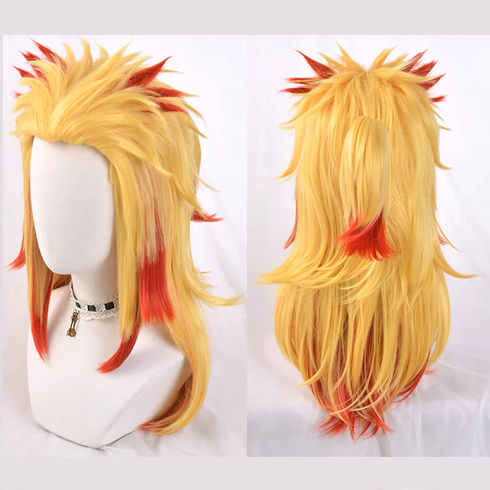 Nezuko Tanjiro Wig Cosplay Wig Of Kyojuro Shinobu Zenitsu Giyu Mitsuri Kanao 10 Nezuko Tanjiro Wig Cosplay Wig Of Kyojuro Shinobu Zenitsu Giyu Mitsuri Kanao - Image 10
