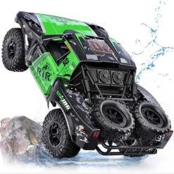 Amphibious RC Cars 1/8 Scale RC Rock Crawler Radio Controlled Monster Truck 100% Waterproof 17 Amphibious RC Cars 1/8 Scale RC Rock Crawler Radio Controlled Monster Truck 100% Waterproof -Sun Baby Sales Store Large Amphibious Monster Truck