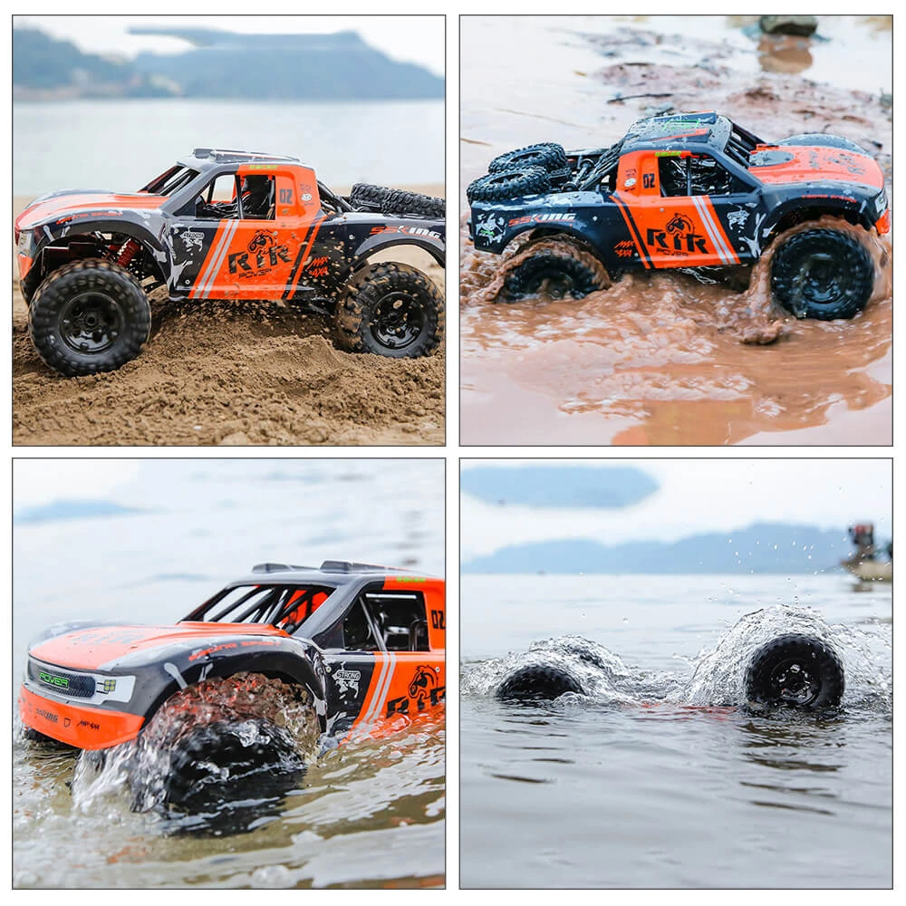 Amphibious RC Cars 1/8 Scale RC Rock Crawler Radio Controlled Monster Truck 100% Waterproof 14 Amphibious RC Cars 1/8 Scale RC Rock Crawler Radio Controlled Monster Truck 100% Waterproof - Image 14