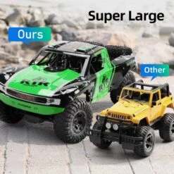 Amphibious RC Cars 1/8 Scale RC Rock Crawler Radio Controlled Monster Truck 100% Waterproof 25 Amphibious RC Cars 1/8 Scale RC Rock Crawler Radio Controlled Monster Truck 100% Waterproof -Sun Baby Sales Store Large Amphibious Monster Truck 2