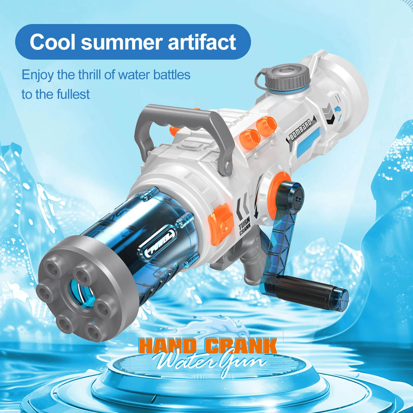 Large Capacity Water Gun Continuous High Water Pressure Parent-child Game Outdoor Summer Toy 11 Large Capacity Water Gun Continuous High Water Pressure Parent-child Game Outdoor Summer Toy - Image 11