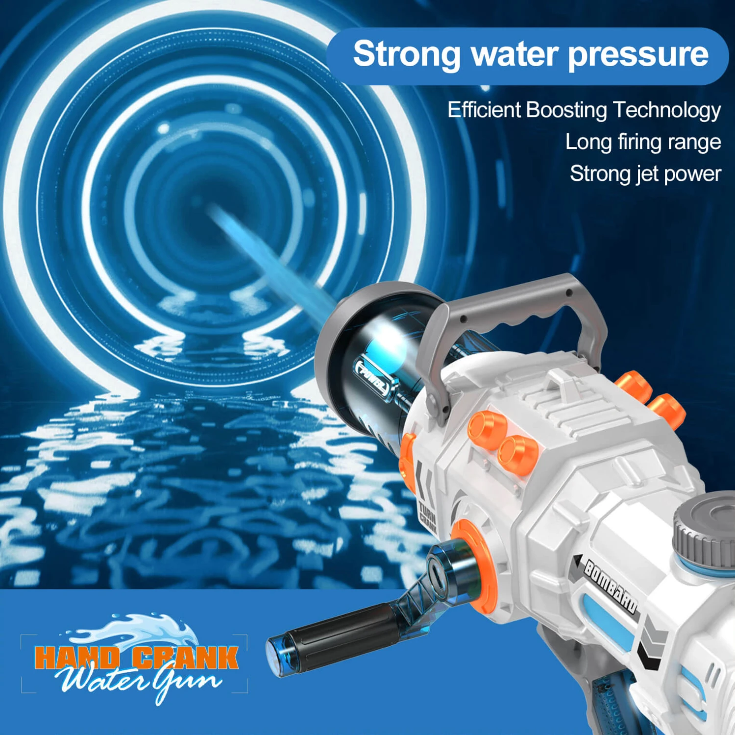 Large Capacity Water Gun Continuous High Water Pressure Parent-child Game Outdoor Summer Toy 9 Large Capacity Water Gun Continuous High Water Pressure Parent-child Game Outdoor Summer Toy - Image 9