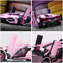 1280 PCS RC Racing Lambo Car 1/14 Remote Control Sports Cars Building Blocks W/ App Remote 24 1280 PCS RC Racing Lambo Car 1/14 Remote Control Sports Cars Building Blocks W/ App Remote -Sun Baby Sales Store Lego Lambo Remote Control Lamborghini 15