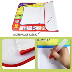 Magic Water Drawing Mat Educational Toy Water Painting Draw Writing Mat Kid Developmental Doodle Board Toy -Sun Baby Sales Store Magic Water Drawing Mat 5